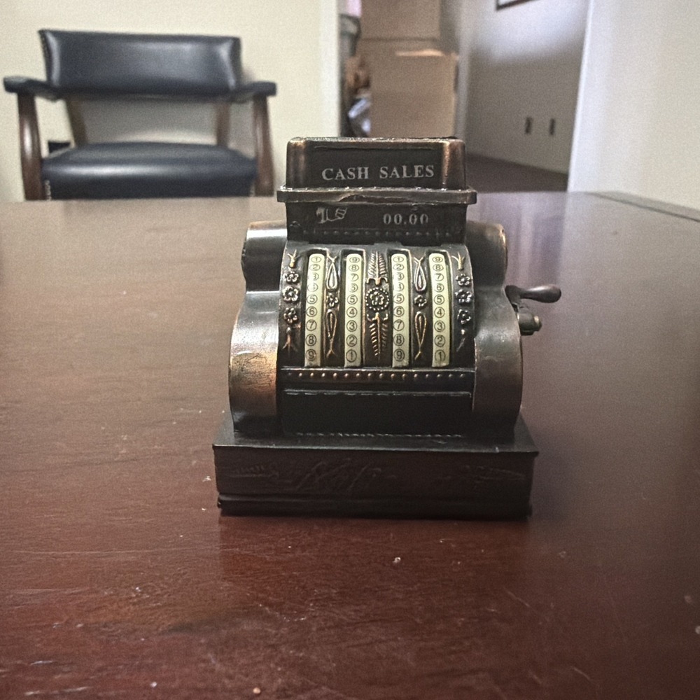 Vintage National Cash Register Pencil Sharpener